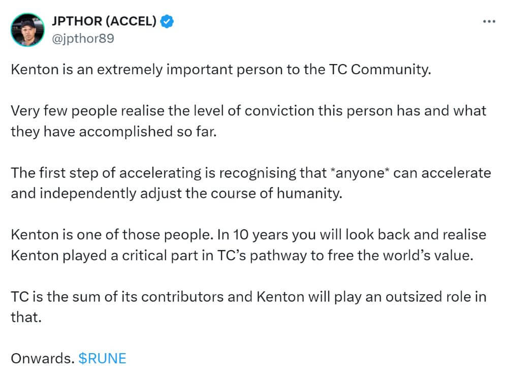 JP Tweet Kenton JP Tweet Kenton